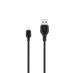 Kabel USB Typ C 1m czarny XO NB103 2.1A